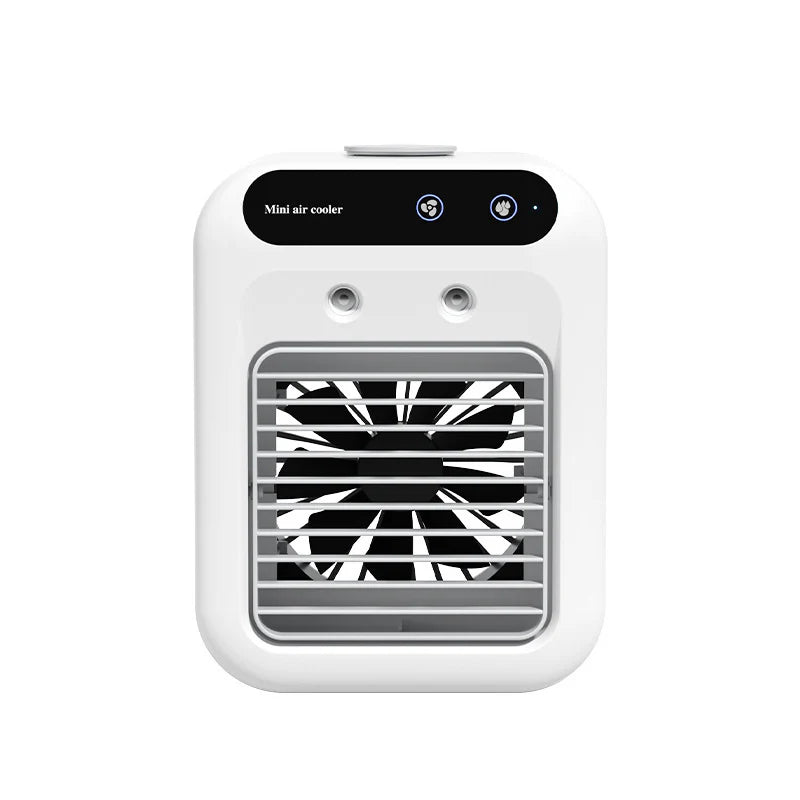 “Portable 3-In-1 Air Cooler Fan – Mini AC for Room, Office & Car | Fast Cooling + Humidifier | Ships from USA 🇺🇸 | Tiktok & Amazon Hot Seller!”