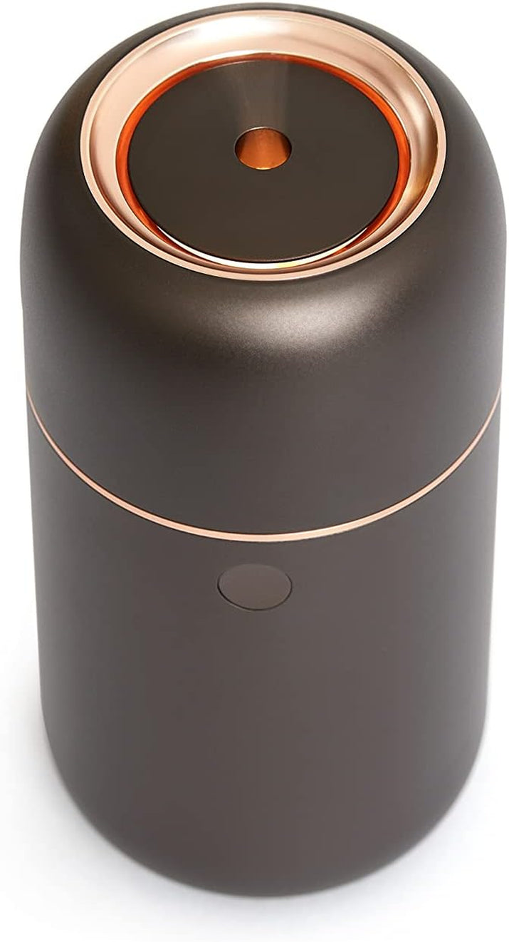 Premium Cordless Essential Oil Diffuser (Space Grey) |  Chic Aluminum Alloy Luxury Diffuser Humidifier | 65Ml Capacity, 3 Lighting Modes, Rechargeable, Battery Powered, Portable