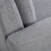Cristyle 29'' Wide Upholstered Linen Arm Accent Chair
