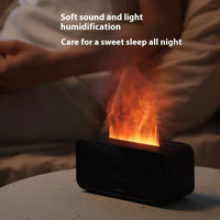 Flame Aroma Diffuser: USB Powered Aromatherapy & Humidifier in One