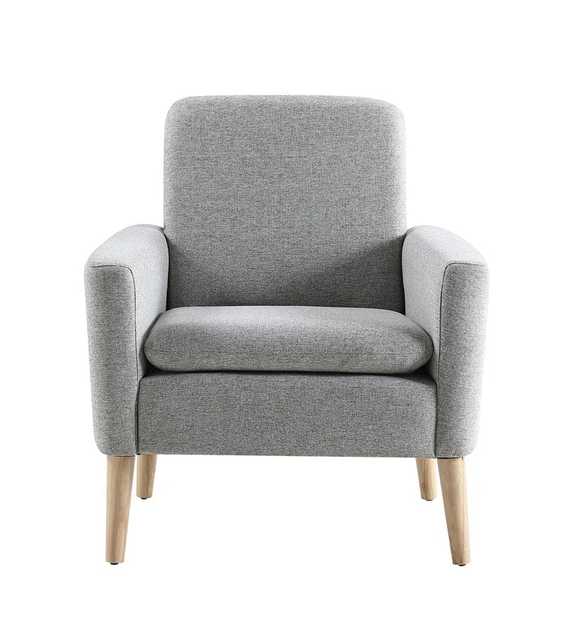 Cristyle 29'' Wide Upholstered Linen Arm Accent Chair