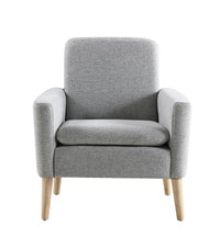 Cristyle 29'' Wide Upholstered Linen Arm Accent Chair