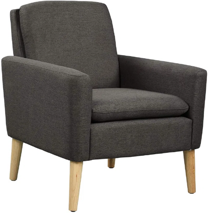 Cristyle 29'' Wide Upholstered Linen Arm Accent Chair